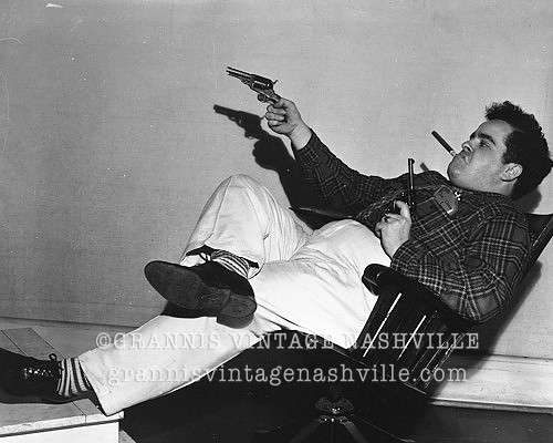 Grannis with gun